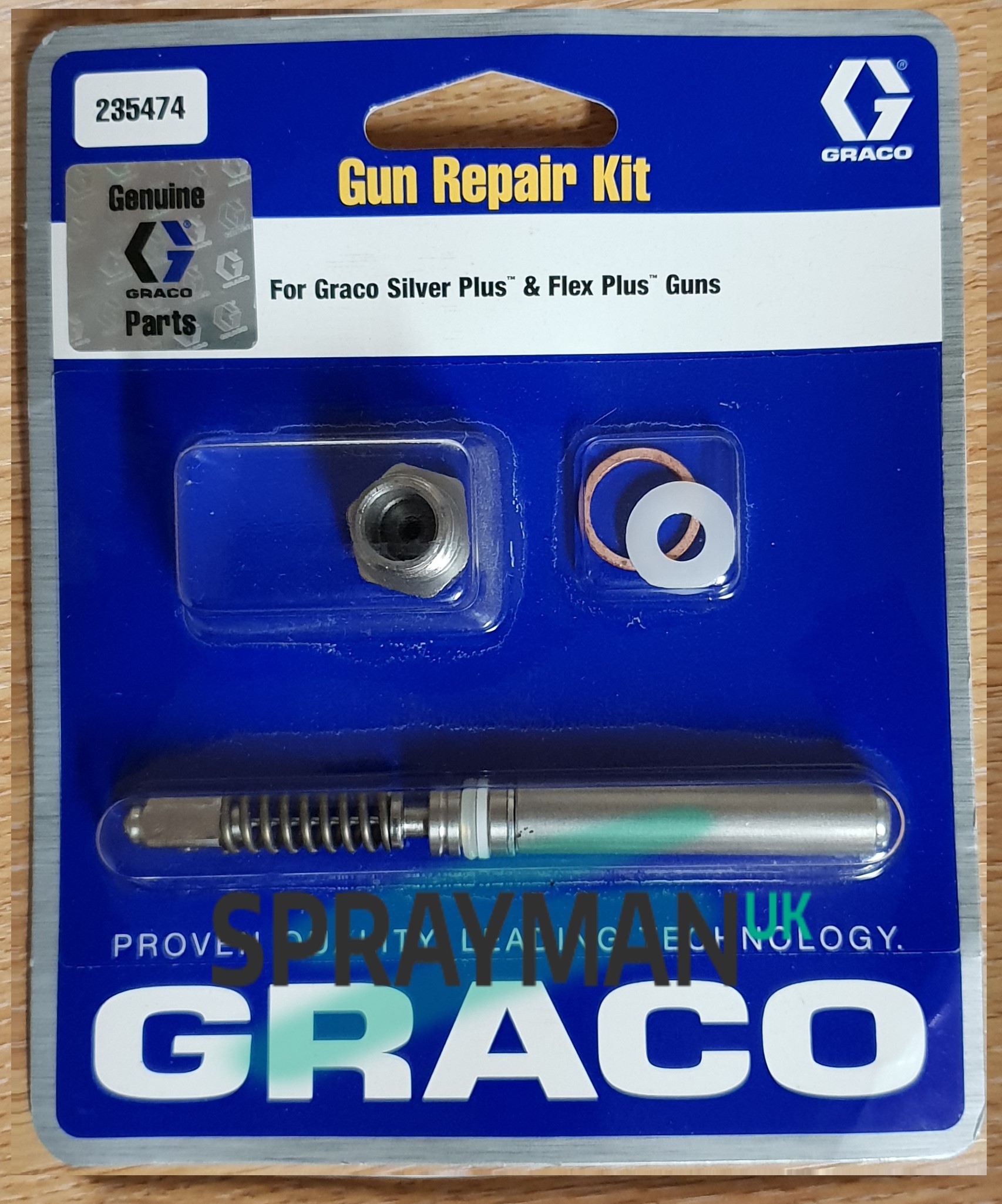 Graco Repair Kits at Sprayman UK - SpraymanUK